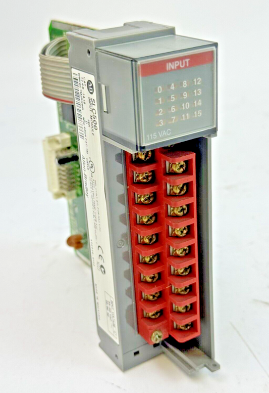 ALLEN-BRADLEY - 1746-IA16 SER. D - SLC 500 INPUT MODULE 85-132 VAC *NO DOOR