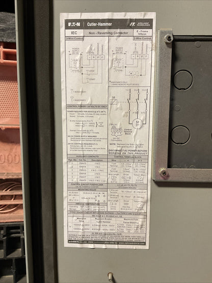 EATON CPX10014DAC2K2P1PFSN PULSE DRIVE 480VAC 3PH 50/60HZ W/ SVX100A1-4A1N1 VFD