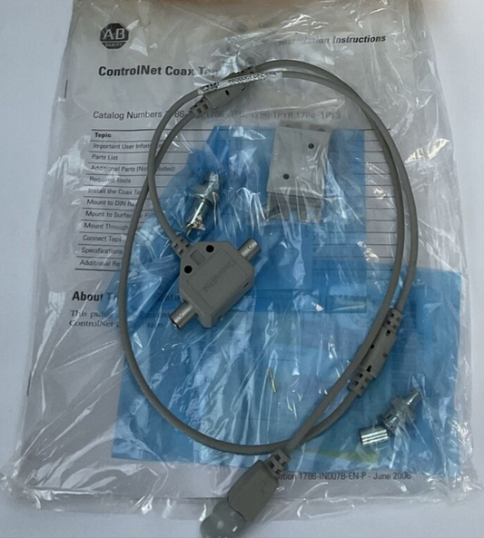 ALLEN BRADLEY 1786TPS CONROLNET COAX TAPS SER C REV H01