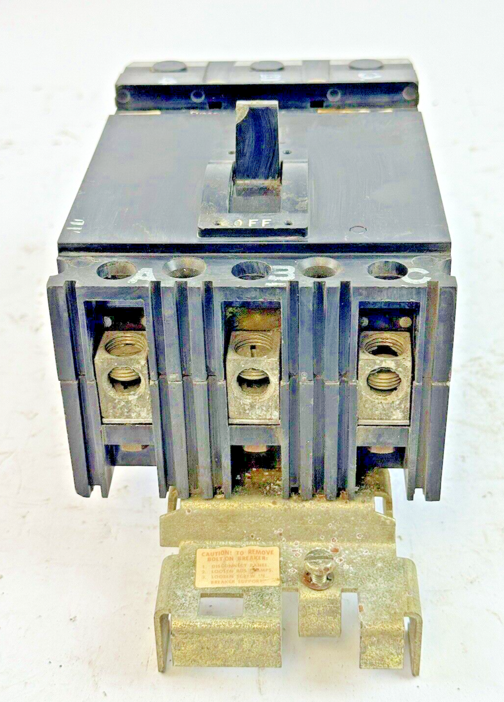SQUARE D - FAB-36015 - I-LINE MOLDED CIRCUIT BREAKER - 15 AMP/3 POLE/600 VAC
