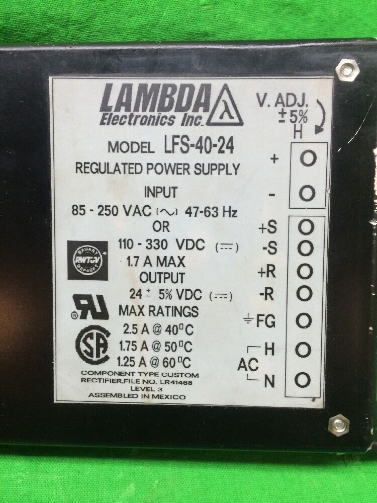 LAMBDA LFS-40-24 POWER SUPPLY