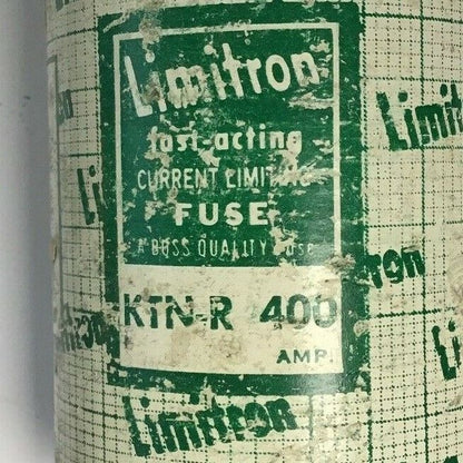 LIMITRON KTN-R 400 CLASS RK1 400AMP FUSE 250VAC****LOTOF3****