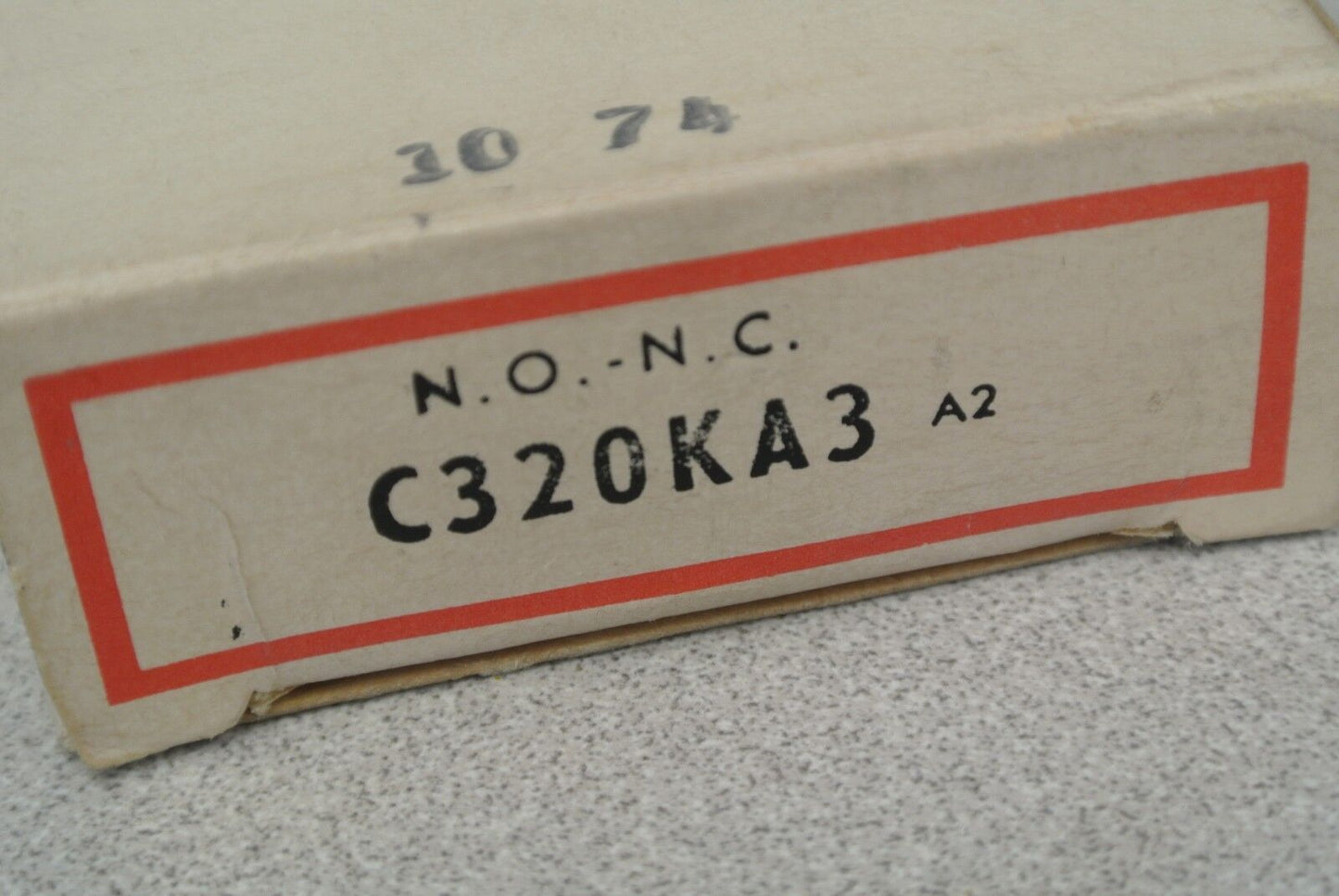 CUTLER-HAMMER C320KA3 AUXILIARY CONTACT / N.O., N.C. / SIZE 1 / 600VAC