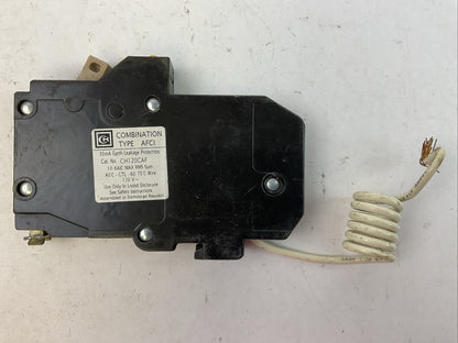 CUTLER HAMMER CH120CAF 1POLE 20AMP 120VAC COMBINATION TYPE AFCI CIRCUIT BREAKER