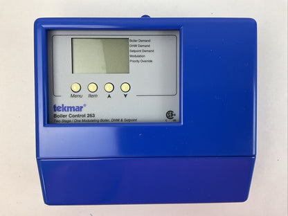 TEKMAR 263 BOILER CONTROL TWO STAGE / ONE MODULATING BOILER, DHW & SETPOINT