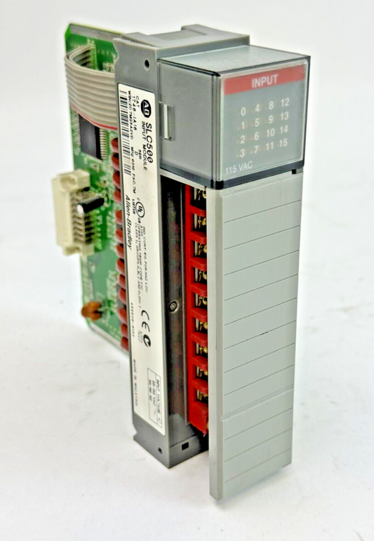 ALLEN-BRADLEY - 1746-IA16 SER. D - SLC 500 INPUT MODULE 85-132 VAC, 50/60 Hz
