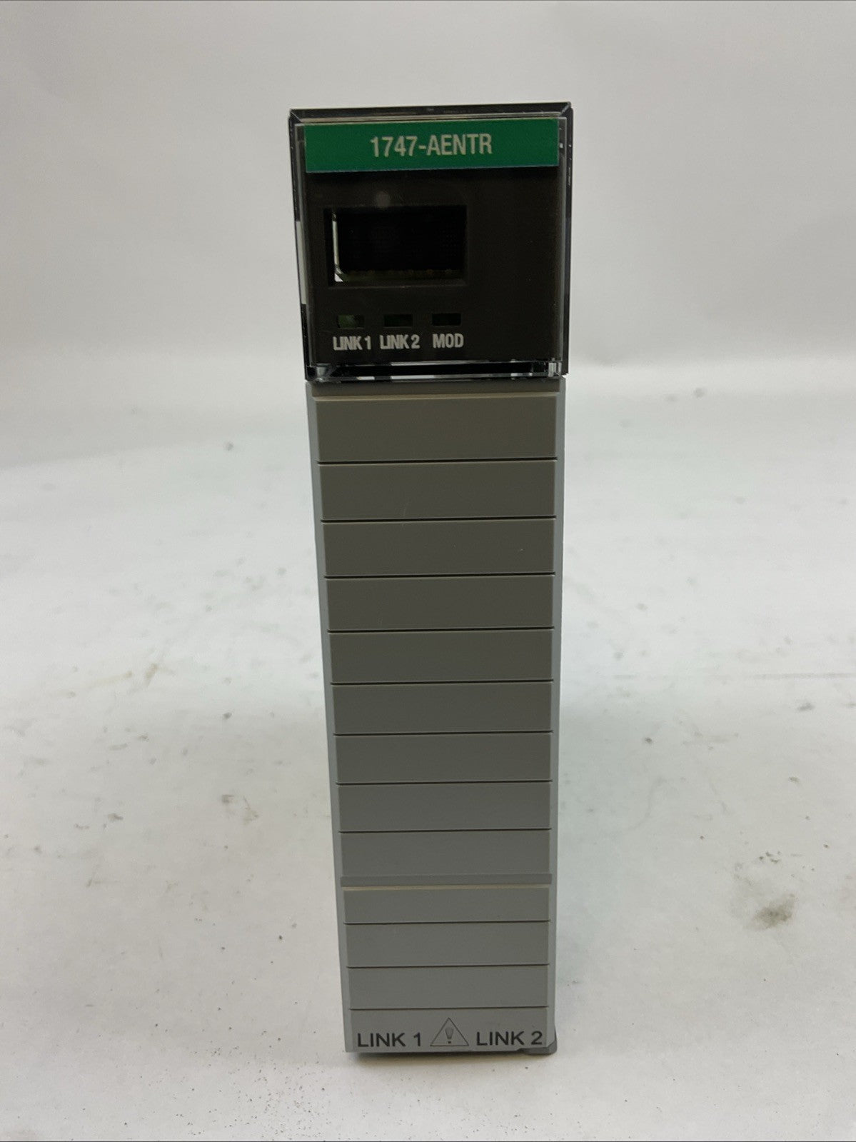 ALLEN BRADLEY 1747-AENTR SER A FW 2.002 ETHERNET/IP MODULE DIR/VER 10000211144/