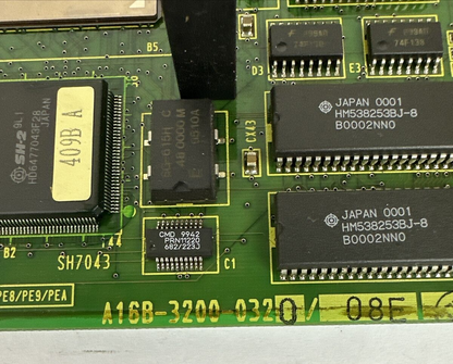 FANUC A16B-3200-0320/08E MAIN CIRCUIT BOARD