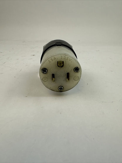 HUBBELL HBL5269C INSULGRIP RECEPTACLE CONNECTOR 125V 15A