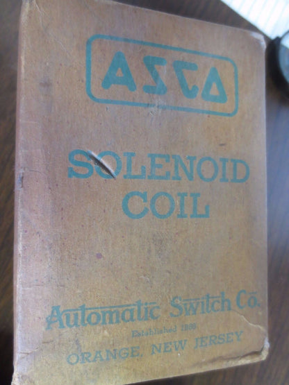 ASCO 68Z SOLENOID COIL - 115V, 60Hz - NEW SURPLUS in OLD BOX - 68W AC, 57W DC