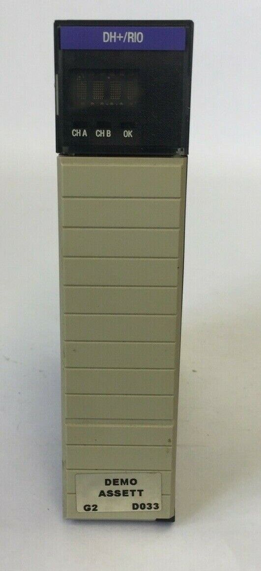 ALLEN BRADLEY 1756-DHRIO SER B DH+/RIO COMMUNICATION INTERFACE CAT REV B01 F/W
