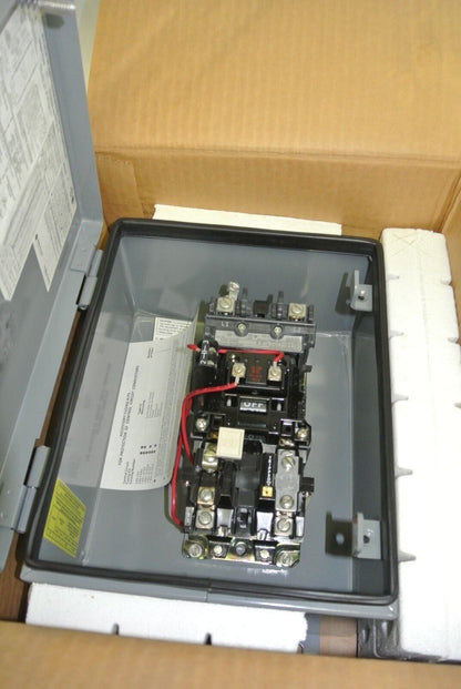ALLEN-BRADLEY 509-AJXD FULL VOLTAGE STARTER 115-120V 60Hz NEW SURPLUS 509-AOXD