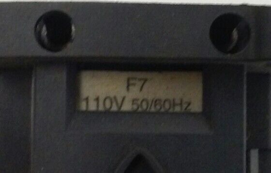Telemecanique Contactor LC1D12F7, 110VAC F7 coil (NEW SURPLUS) LC1D12 F7 coil
