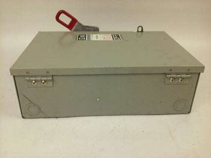 CHALLENGER H1332SN SAFETY SWITCH, TYPE 1 INDOOR, 30A, 240V, FUSIBLE, NEW