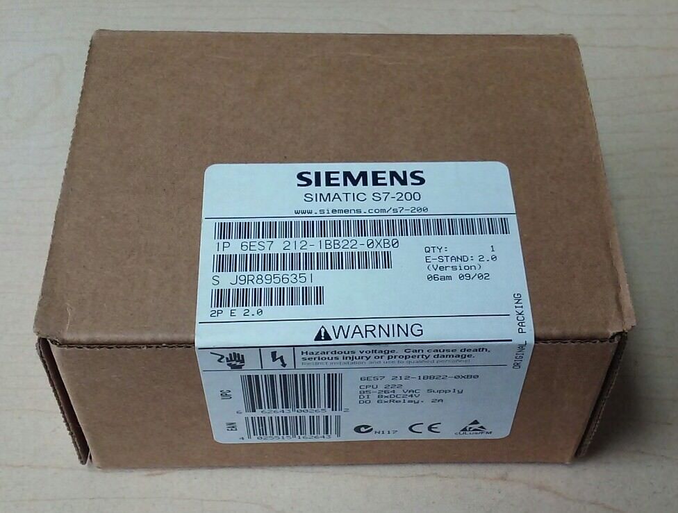 SIEMENS 6ES7 212-1BB22-0XB0 (New In factory packaging) S7-200