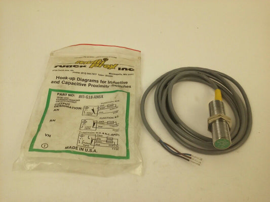 TURCK B15-G18-AN6X PROXIMITY SWITCH 10-30VDC