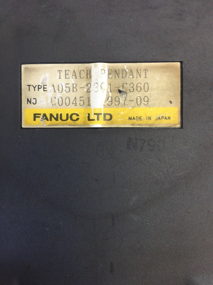 FANUC A05B-2301-C360 TEACH PENDANT