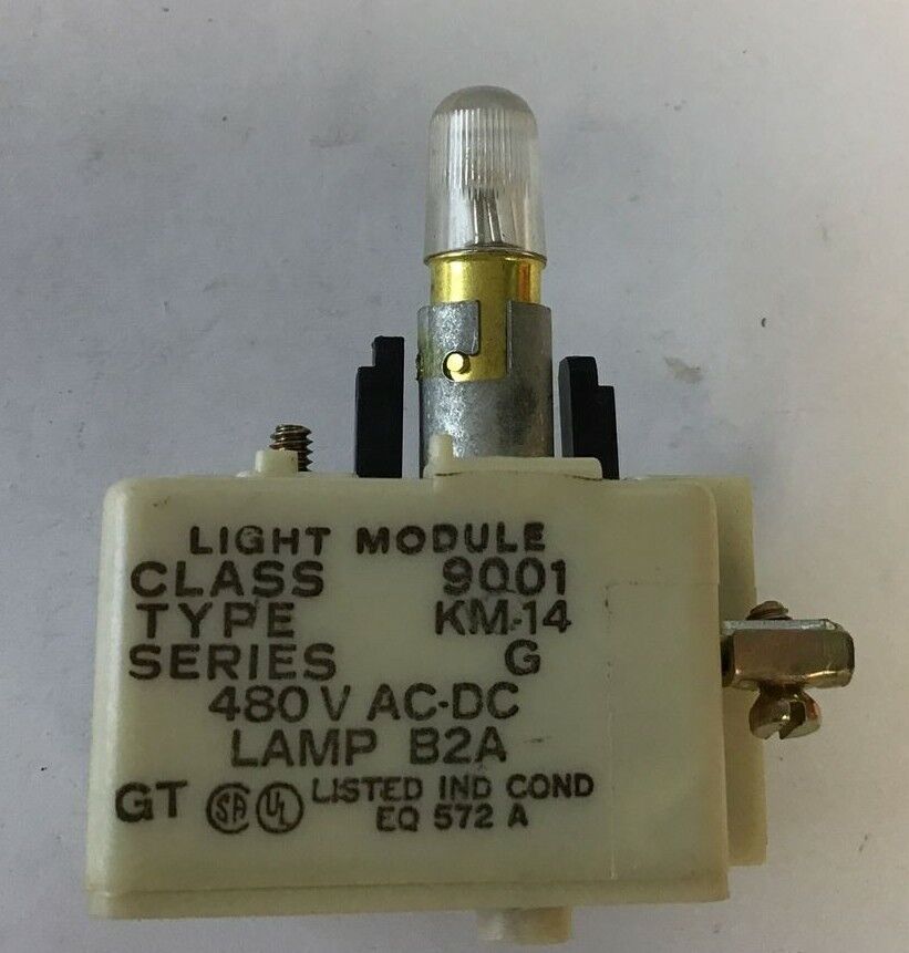 SQUARE D 9001-KM-14 OILTIGHT LIGHT MODULE 480VAC