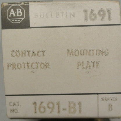 ALLEN-BRADLEY 1691-B1 CONTACT PROTECTOR MOUNTING PLATE / NEW SURPLUS