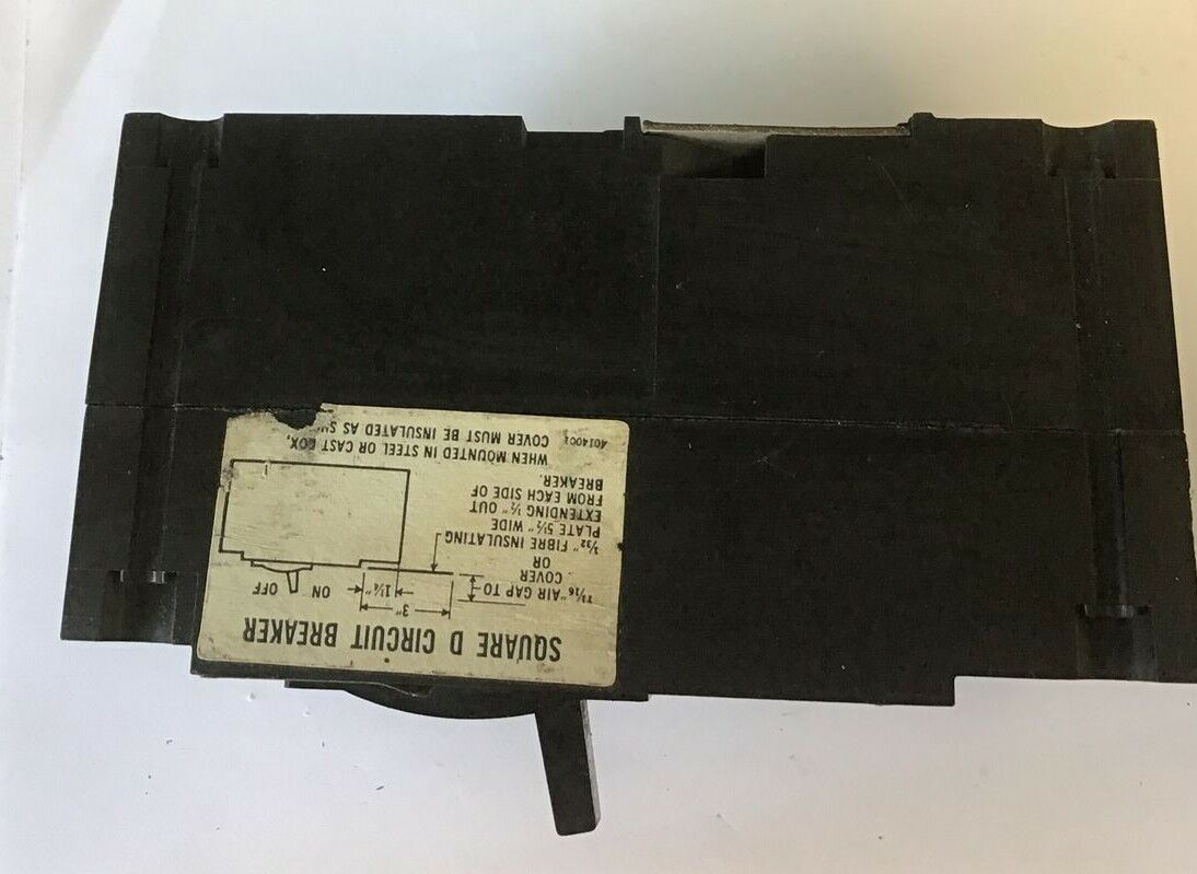 SQUARE D FAL-36004-M CIRCUIT BREAKER 4AMP 3POLE