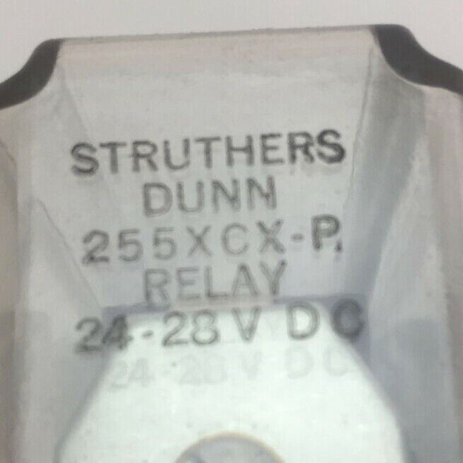 STRUTHERS-DUNN 255XCX-9 RELAY 24-28VDC