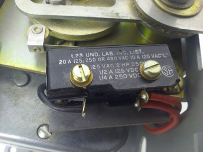 WESTINGHOUSE TYPE FB-EHB-EB 656D148G01 120V 60HZ 2.3A 147P372H01A MOTOR OPERATOR