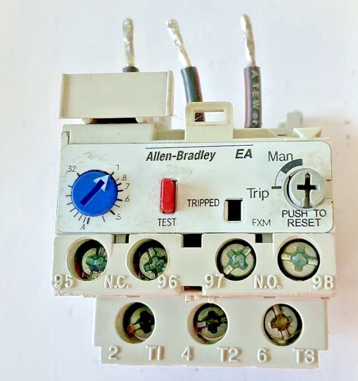 ALLEN BRADLEY 193-EA1CB OVERLOAD RELAY SER.B 0.32-1.0A