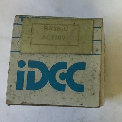 IDEC RR3B-U RELAY 120VAC 100VDC 10A