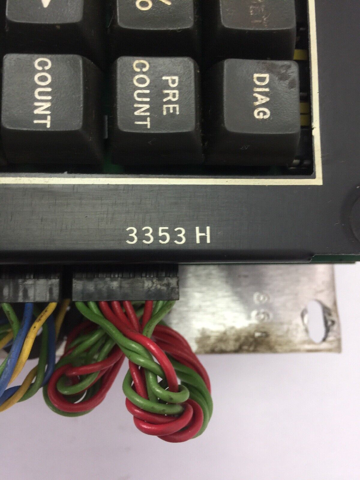 TOLEDO TRANSDUCERS 3353H OPERATOR INTERFACE PANEL