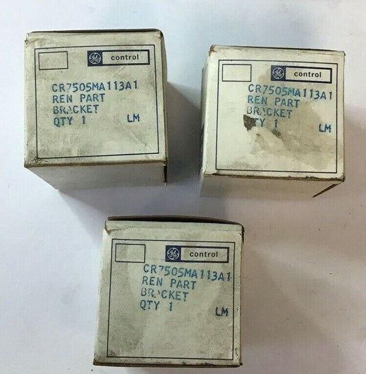 GENERAL ELECTRIC CR7505MA113A1 RENEWAL PART BRACKET***LOTOF3***