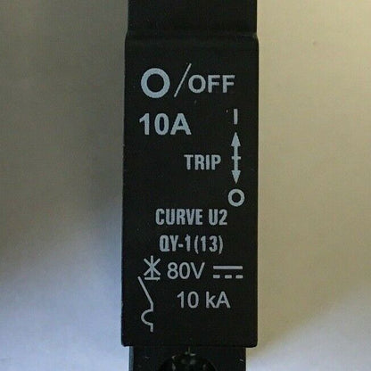 CB1 QL-1(13) 7A{QTY2} W/ QY-1(13) {QTY1} 10A CIRCUIT BREAKER 240VAC ***LOTOF3***