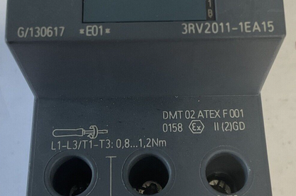 SIEMENS 3RV2011-1EA15 CIRCUIT BREAKER 52A CAT.A