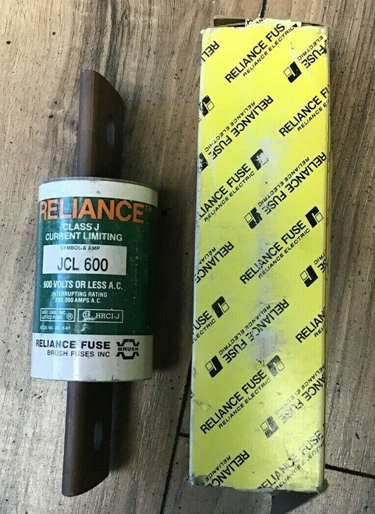 RELIANCE JCL 600 600V FUSE CLASS J CURRENT LIMITING FUSE