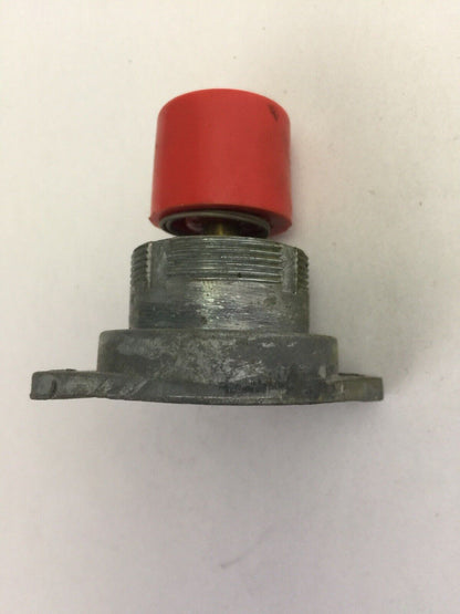 GE CR2940UJ200C HEAVY DUTY OILTIGHT RED PUSH BUTTON OPER ONLY EXTRA LONG BUTTON