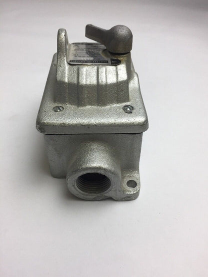 GE CR101Y400H MAN MOTOR STARTER SINGLE SPEED 1HP MAX 115/230V 25-60HZ 1 POLE