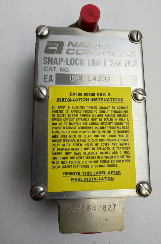 NAMCO Controls EA180-14302 Limit Switch 180-14302 NEW
