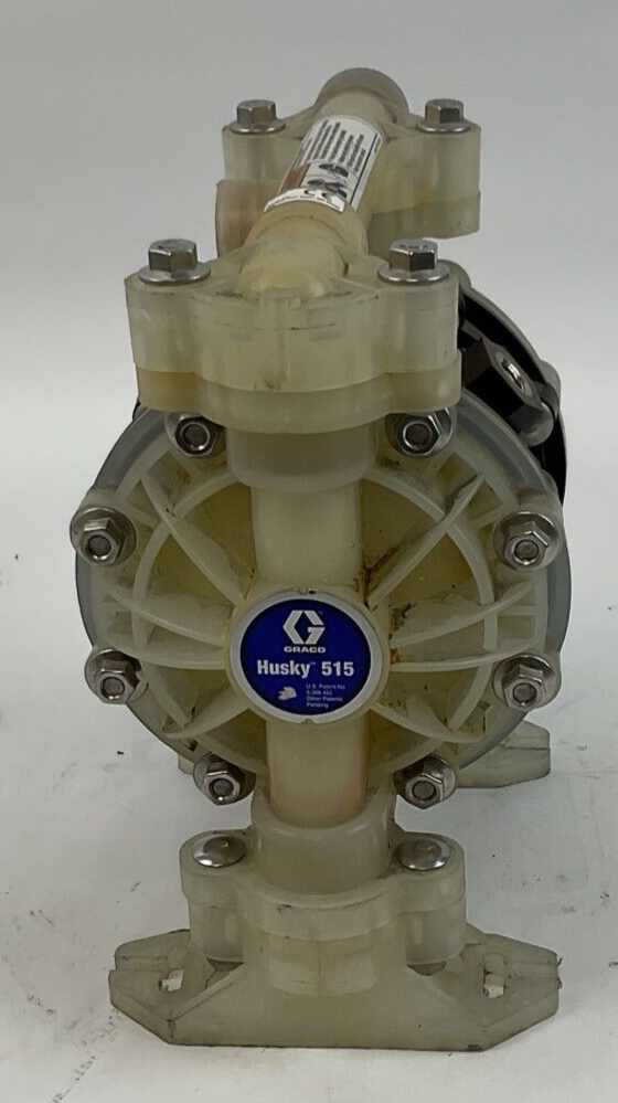GRACO HUSKY 515 PUMP DOUBLE DIAPHRAGM AIR OPERATED D52311 SER.24F14E 15-60GPM