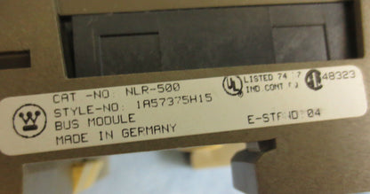 WESTINGHOUSE NLR500 BUS MODULE - NLR 500 - NLR-500