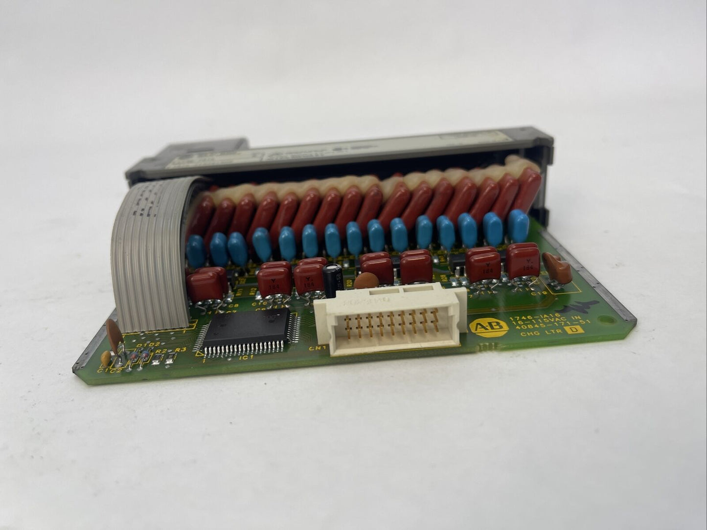 ALLEN BRADLEY 1746-IA16 INPUT MODULE SER B INPUT VOLTAGE 85-132VAC