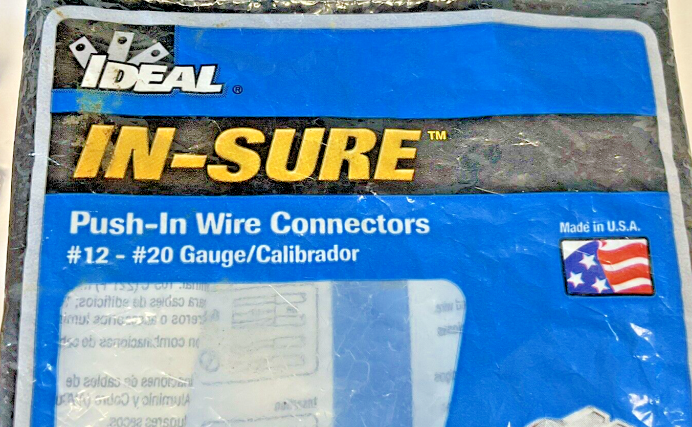 IDEAL MODEL 32 #12-#20 GAUGE 2PORT CONNECTOR NEW/UNUSED*****LOTOF75****