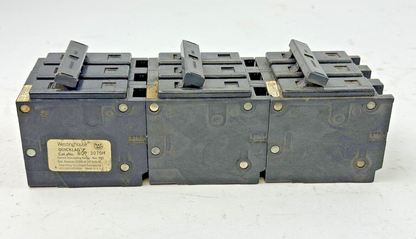 WESTINGHOUSE * LOT OF 3*  HQP3070H - CIRCUIT BREAKERS - 3 POLE/240VAC/70A