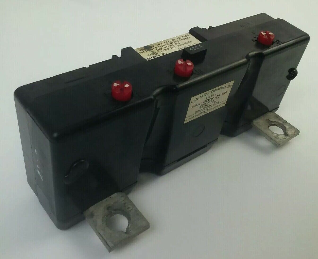 SQUARE D LA-2400-T CIRCUIT BREAKER TRIP UNIT 400A 2P FOR TYPE LA LA-2400T