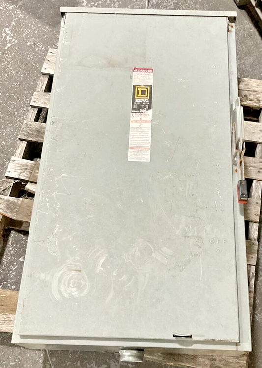 SQUARE D HU365R SAFETY SWITCH SER.E2 400A 600V TYPE 3R