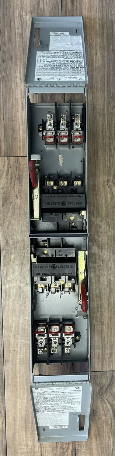 GE ADS36030HD FUSIBLE PANELBOARD SWITCH UNIT 30A 600V 20HP 3P SPECTRA SERIES
