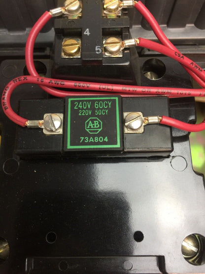 ALLEN BRADLEY 715XDOA13 TWO-SPEED STARTER CONSEQUENT POLE 3 PHASE SIZE 3 NEMA 0