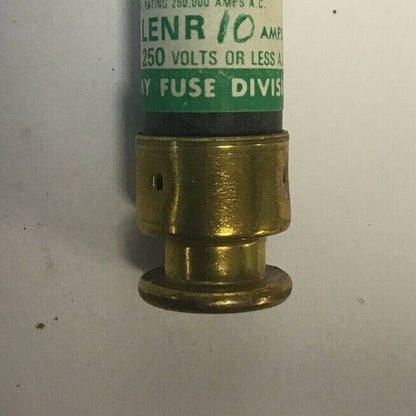 ECONOMY LENR 10 FUSE CLASS RK5 ECON-LIMITER 250VAC 10A ***LOTOF10***
