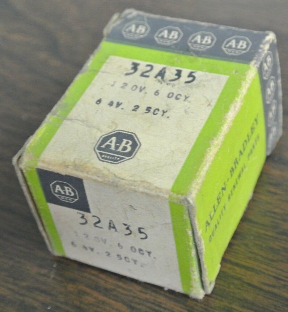 ALLEN-BRADLEY 32A35 COIL - 120V, 60Hz / 64V, 25Hz - NEW SURPLUS in BOX