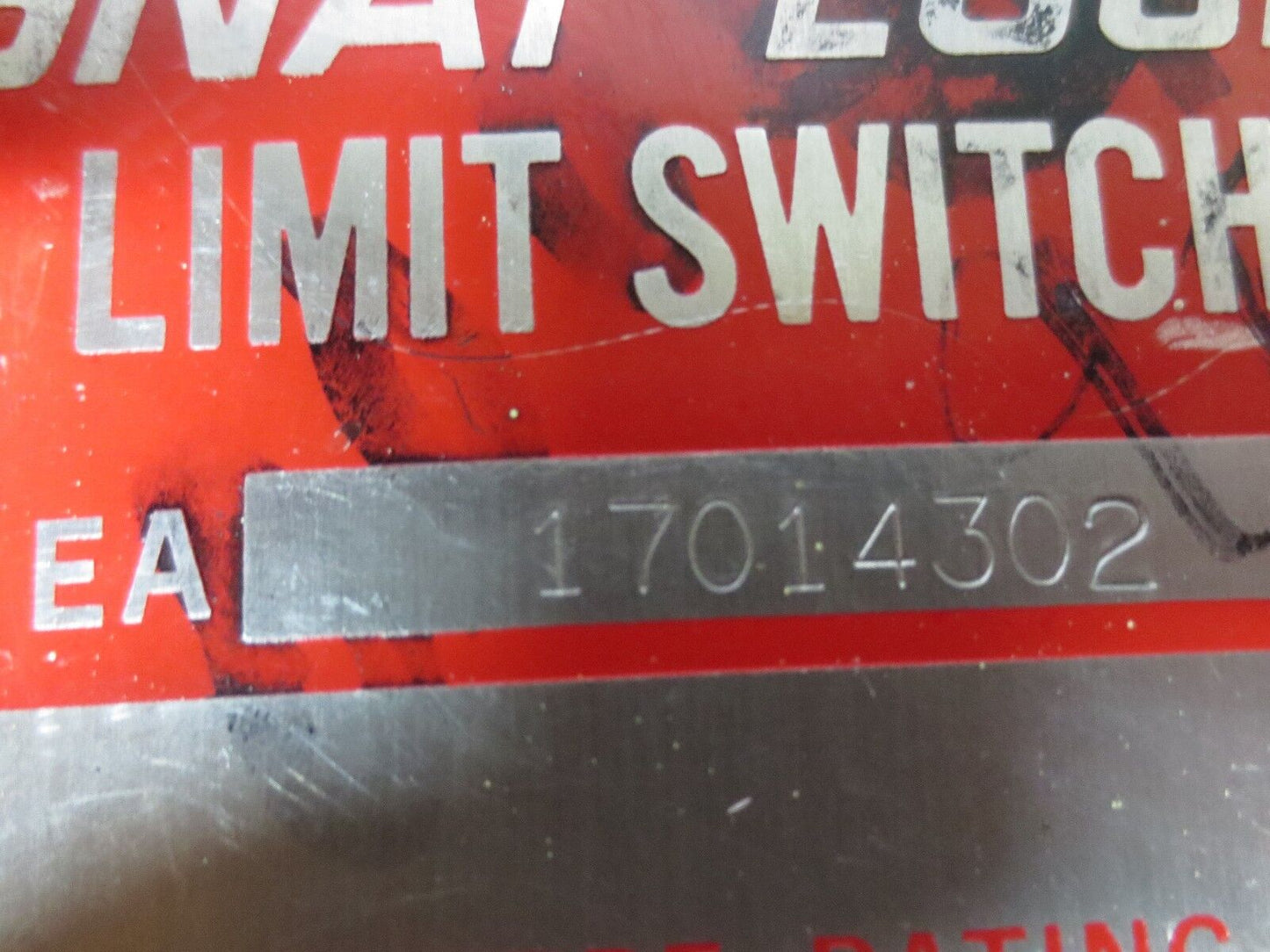 NAMCO EA170-14302 SNAP-LOCK LIMIT SWITCH