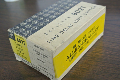 ALLEN-BRADLEY 802T-R5TD Ser. 1 TIME DELAY LIMIT SWITCH - NEW SURPLUS