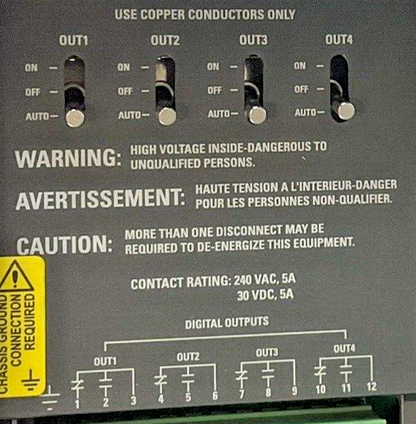 SCHNEIDER ELECTRIC DO-4-R-O I/O MODULE 24VDC 2.8W